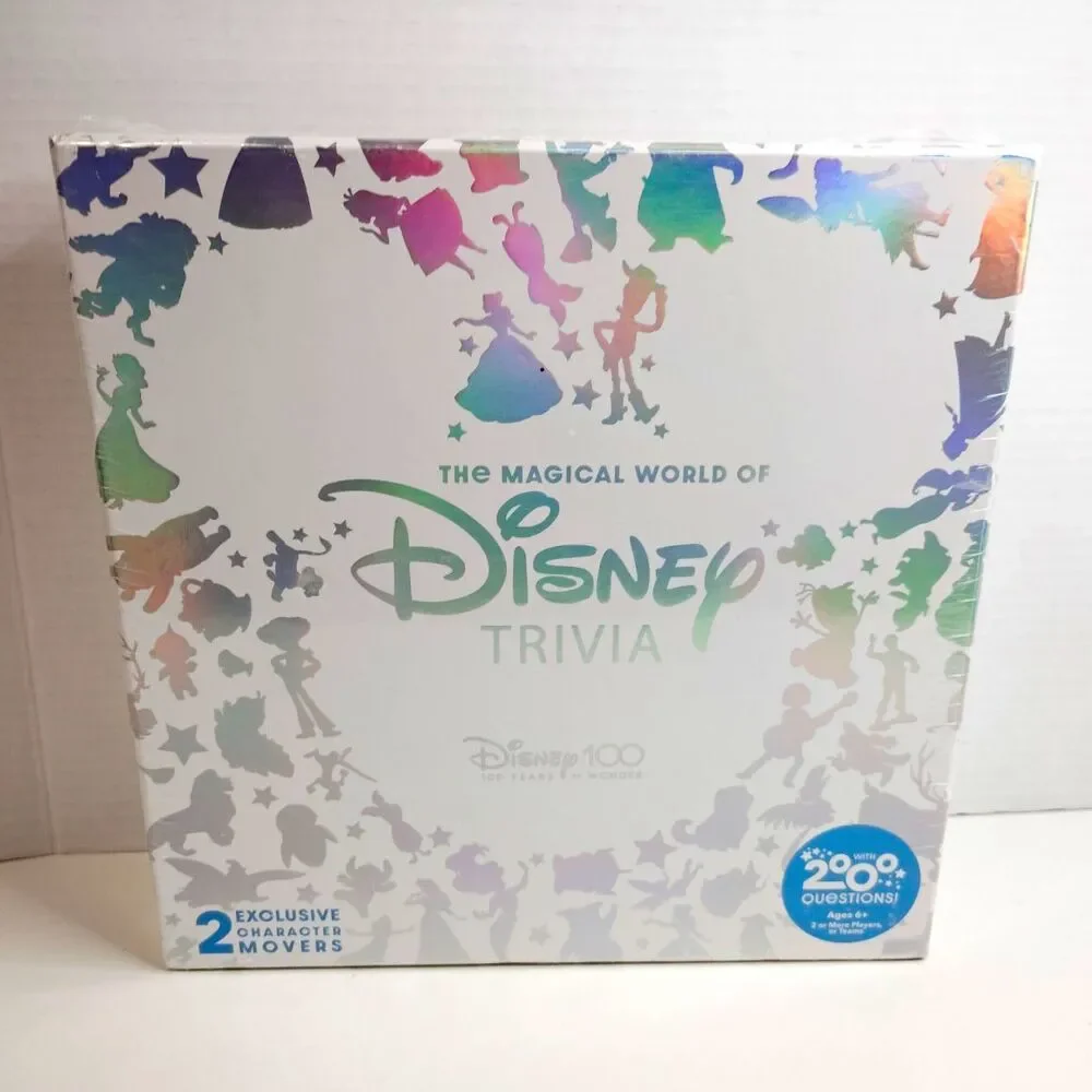 Disney The Magical World of Disney Trivia Collector's Edition 2000 Qs, Movers